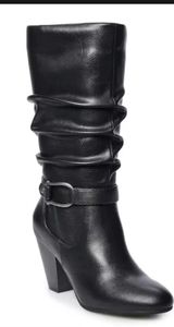 Croft & Barrow Annora Mid-calf Boots Black Size 7